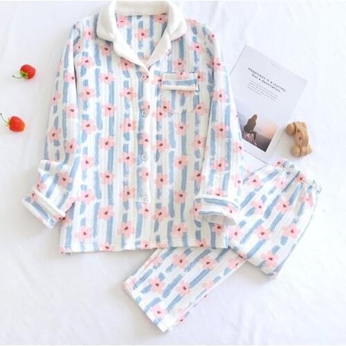 HKZN Women's Warm Pajamas