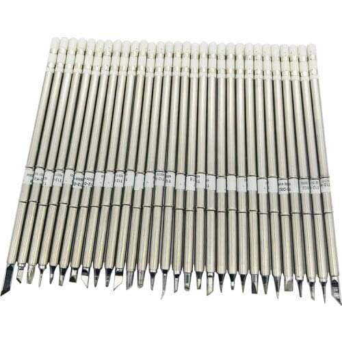 T12 Soldering Solder Iron Tips T12 Series Iron Tip For Hakko FX951 STC AND STM32 OLED Soldering Station Electric Soldering Iron