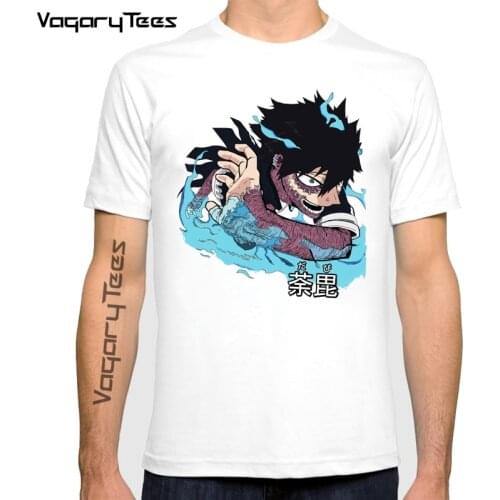 Newest My Hero Academia Da-bi T Shirts Men Short Sleeve Clothing Boku No Hero Academia cosplay Funny Cartoon T-shirt