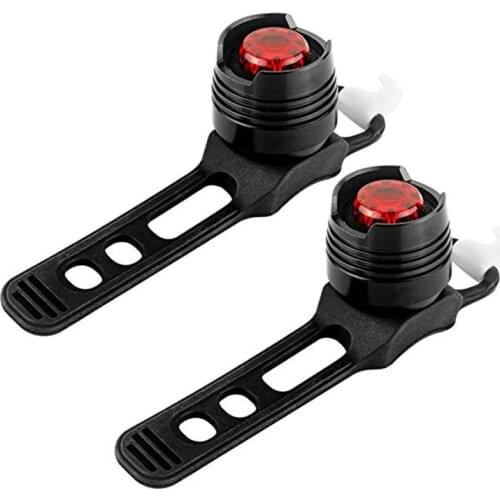 Newest LED Bicycle Rear Light Waterproof Red Flash Lights Bike Warning Lamp Safety Headlight Tail Bicycling Accessories