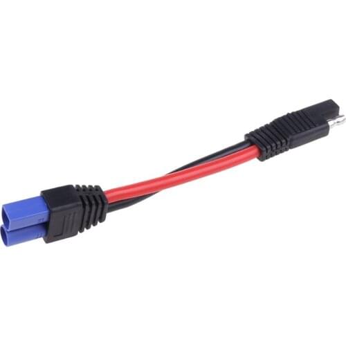 New 10 AWG SAE To EC5 Male Plug Connector To SAE Power Automotive Adapter Cable Wire