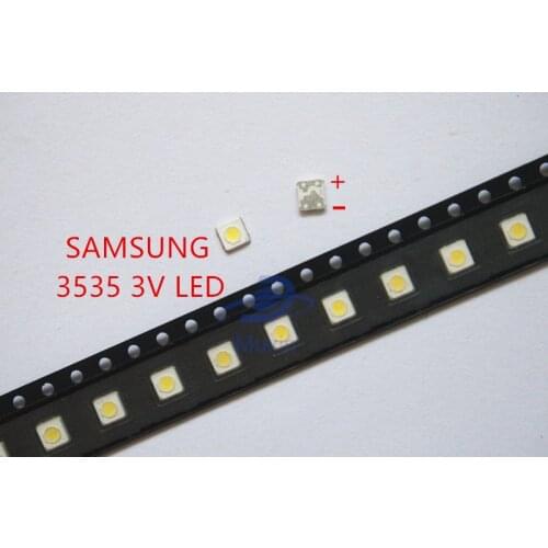 Wholesale 500PCS Samsung LED TV Backlight SMD 1W 3537 3535 SMD LED Cool White 3V 300ma For Samsung TV Repair