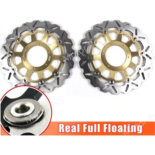 For HONDA CBR954RR 2002 2003 CNC Floating Disk Front Brake Disc Rotor CBR 954 RR 954RR / CBR929RR 2000 2001 CBR929 929RR