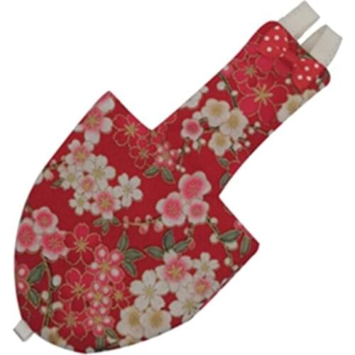 XS/S/M/L Parrot Diaper with Bowtie Cute Colorful Fruit Floral Cockatiel Clothes B2QB