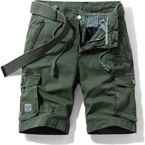 Casual Straight Leg Multi-pocket Mens Shorts Military Mens Shorts, Outdoor Styles Men Casual Shorts