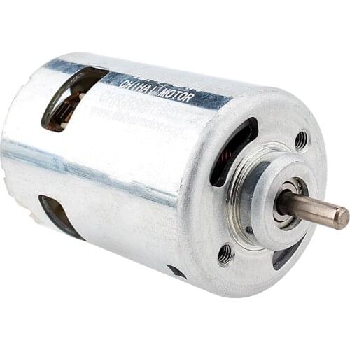 Thread long shaft double ball bearing high speed 885/887 DC motor 12V24V36V high power DIY grinding and cutting motor
