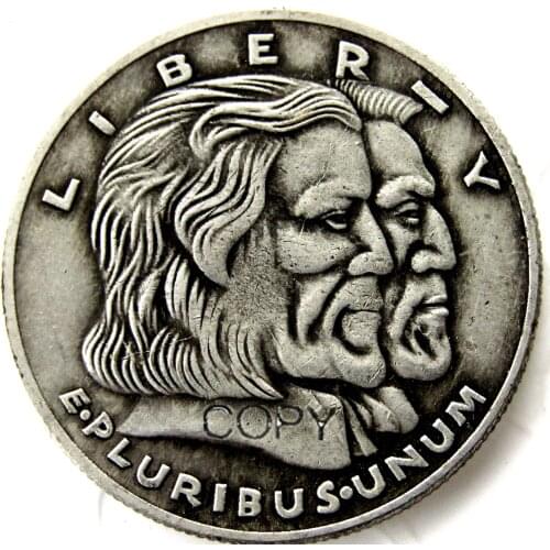 USA 1936 Long Commemorative Half Dollar Silver Plated Copy Coin