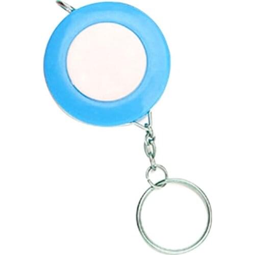Retractable Tape Ruler 150cm/60 Inch Portable Tape Measure Mini Keychain Soft Ruler Camping Supplies Sewing Measuring Tools