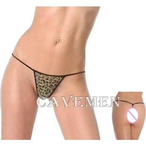 Leopard * 2192 *Ladies Thongs G-string Underwear Panties Briefs T-back Swimsuit Bikini Free Shipping