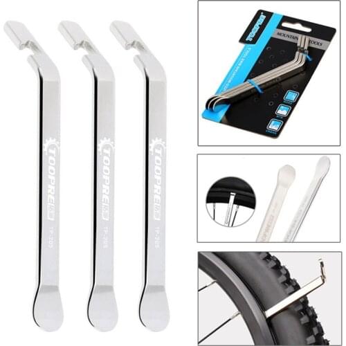 3pcs/lot Tire Lever 12cm Metal Bicycle Tire Tyre Lever Remover Repair Tool Cycling Equipment Accessories 2020