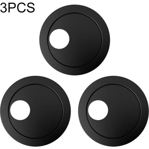 3 PCS Universal Round Shape Design WebCam Cover Camera Cover for Desktop, Laptop, Tablet, Phones