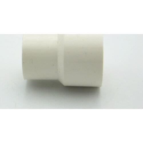50mm x 20mm ID PVC Nipple Reducer Tube Joint Pipe Fitting Adapter Water Connector For Garden Irrigation System DIY