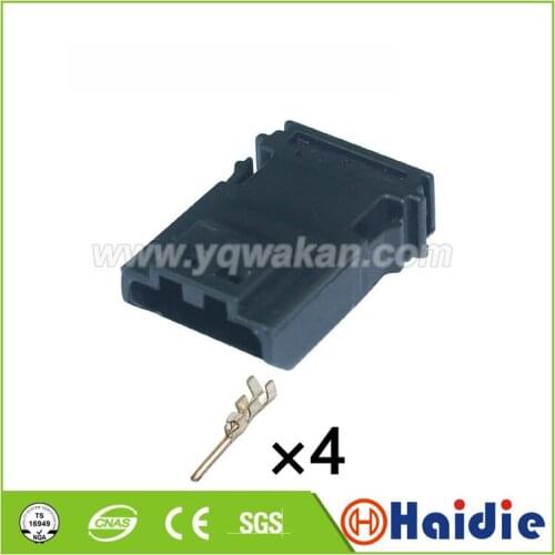 Free shipping 2sets 4pin Auto Electric Housing Plug Waterproof Wiring Harness Connector MX19004P51