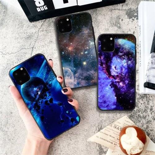 Starry sky Phone Case for iPhone 11 12 Pro mini pro XS MAX 8 7 6 6S Plus X 5S SE 2020 XR iphone 11 cases for women