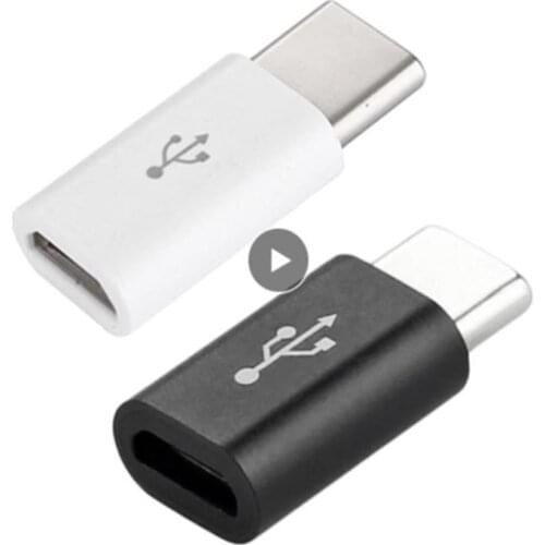 5 PCS Mini To USB-C Type-C USB 3.1 Digital Cable Data Charging Convenient Practical Adapter Converter Common For Smart Product