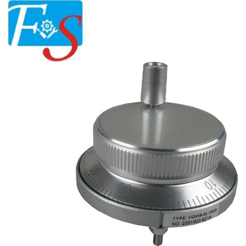 CNC pulse generator handwheel 5V 60mm 100PPR manual pulse generator handwheel rotary encoder electronic 4 terminal 6 terminal
