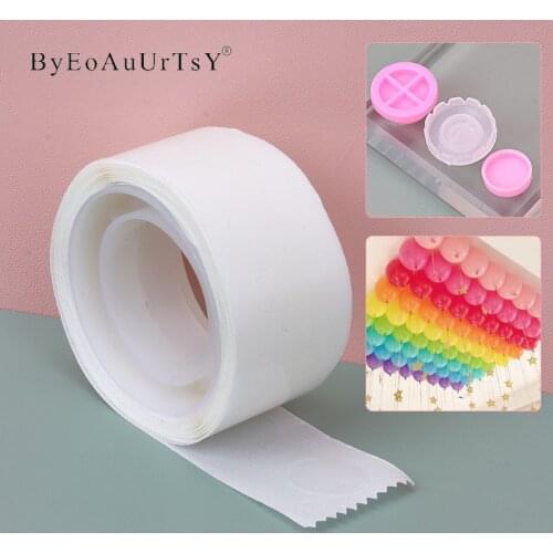 5Rolls Balloons Glue Adhesive Wedding Birthday Party Decoration Fixed Clip Ballon Dot Super Sticky Point Double Sided Stick Tape