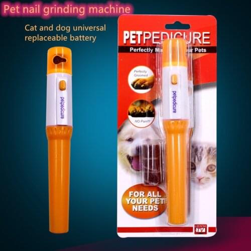 Dropshipping Center Electric Dog Nail Grinde Chihuahua Dog Nail Trimmer Sphinx Cat Grooming Tool Yorkshire Terrier Nail Clipper