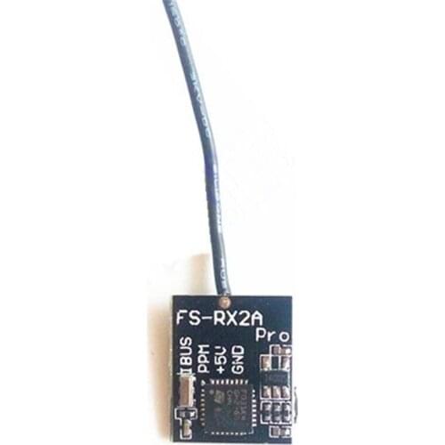 FLYSKY 2.4G 3.3-5V Compatible FS-RX2A Pro IBUS PPM FPV Receiver for FS-I6 FS-I6X FS-I6S FS-TM10 FS-I10 Transmitter