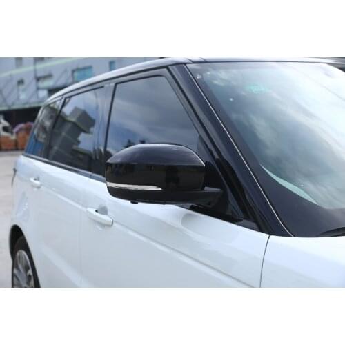 Glossy Black ABS Full All-inclusive Side Rearview Mirror Cover Trim For RangeRover Sport VOGUE Discovery 4/5 2013-2019