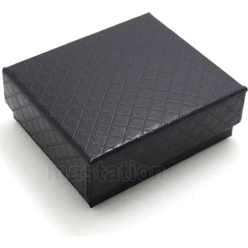 Pocket Watch Box Accessories Black Velvet Gift Boxes Cases Drop Shipping
