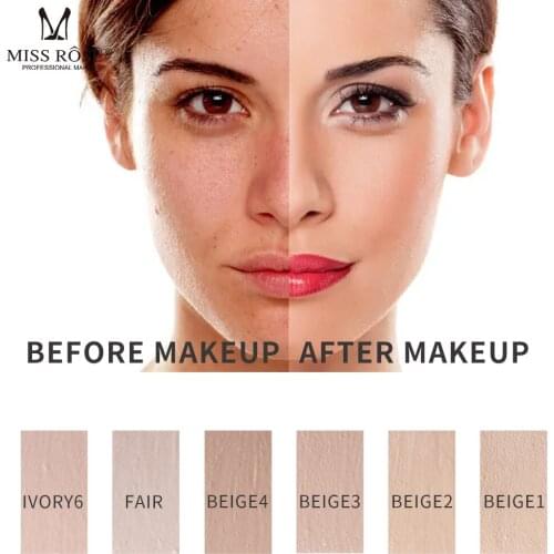 45ml Foundation Cream Mineral Whitening Long Wear Oil Control Concealer Liquid Foundation Soft Matte Facial Base Cream TSLM1