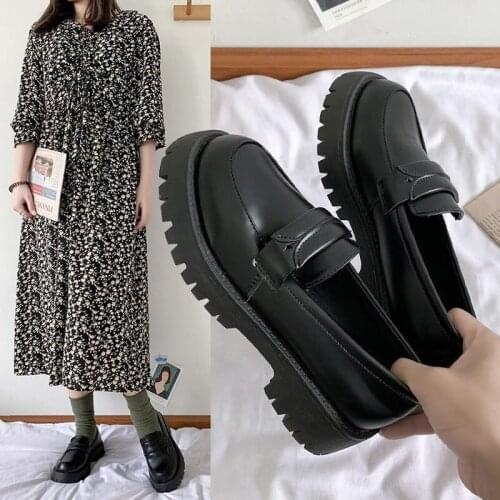 Womens Loafers Shoes Round Toe Female Footwear Nice vogue WomenS Autumn Oxfords Clogs Platform Soft Casual Sneaker Slip-on