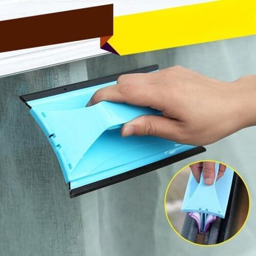 Multifunction Window Groove Cleaning Brush Window Crevice Frame Door Corner Clean Brush Household Tool