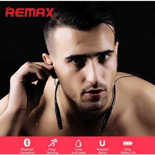 REMAX Earphone RB-S6 Bluetooth v5.0 Professional Tuning Earphone Intelligent Noise Reduction Wireless Headphones Music Headsets