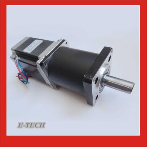Nema23 precision type Planetary Gear Stepper Motor 3N.m ratio 15 20 25 30 40 50 100: 1 motor Length 112 mm