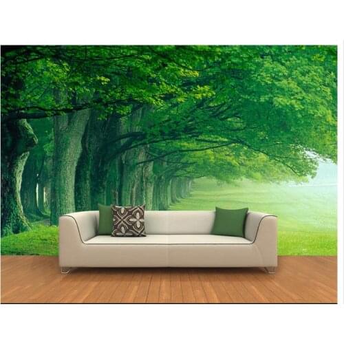 Custom photo wallpaper 3d wall murals wallpaper Idyllic landscape trees mural background wall papers paintings wallpaper decor
