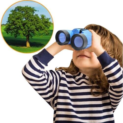 Portable Kids Binoculars Outdoor Bird Watching Star Gazing Birthday Gift Toy