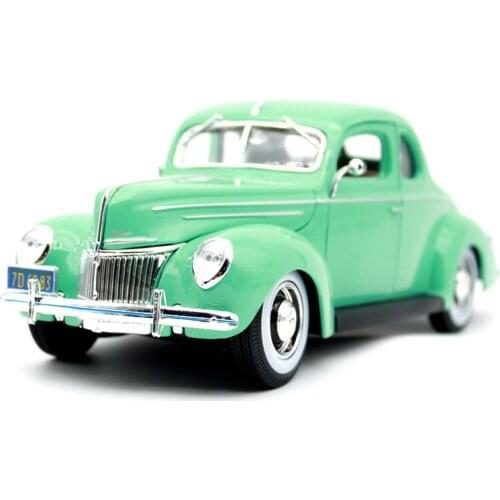Fine Gift 1:18 Ford 1939 Classic Car Alloy,high simulation die-cast metal model,beautiful collection ornaments,free shipping