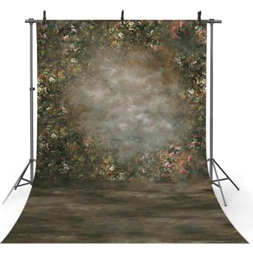 Retro Themed Newborn Birthday Photo Background Flowers Children Baby Shower Photography Backdrop for Photo Studio Abstract Style