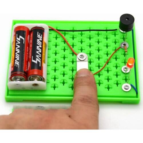 DIY Self-made education transmitter invented students' scientific and technological Experiment material bag