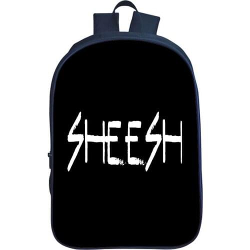 New Sheesh Backpack Boys Girls School Bags Sheesh Print Bookbag For Kids Daily Bags Boys Girls School Backpacks Mochila