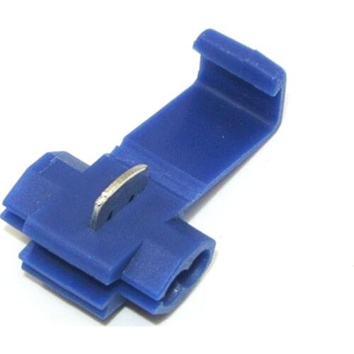 500 BLUE 18-14 SCOTCH LOCK QUICK SPLICE WIRE CONNECTOR Free shipping
