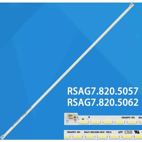 LED Backlight Lamp strip 54leds 50CM For Hisense 40 inch TV LED40K360JD RSAG7.820.5057 RSAG7.820.5062 SSY-1125050 HE400GF-B31