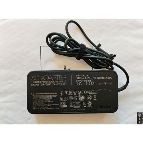 Original Puryuan Slim 120W 19V 6.32A PA-1121-28 ADP-120RH B 4.5mm Pin AC Adapter For Asus Zenbook Flip UX561U UX561UD Charger