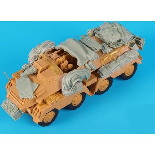World War II German Sd.Kfz. 233 resin modification 1:35