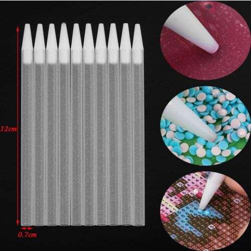 10PCS NEW Crafts DIY Household Point Drill Pen Cross Stitch Diamond Painting Sewing Accessories
