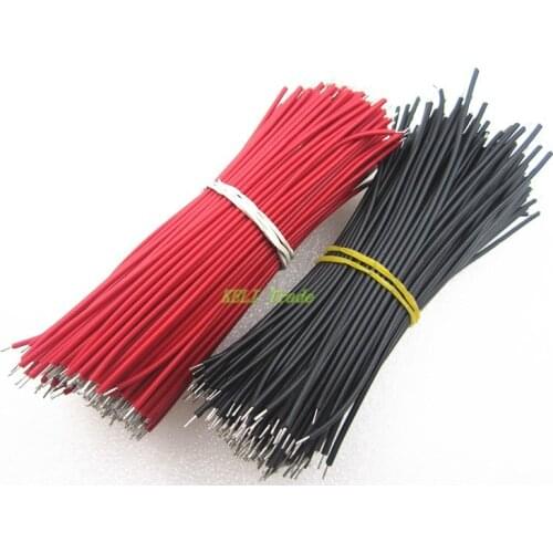 100pcs Breadboard Jumper Cable Wires Tinned 0.96cm