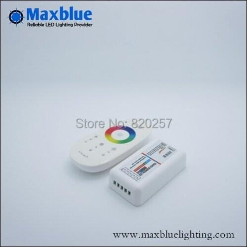 2.4G RF Touch Screen RGBW Controller for RGB+White 4 Channel Led SMD Flexible Strip 12V/24V Smartphone or Tablet WiFi Compatible