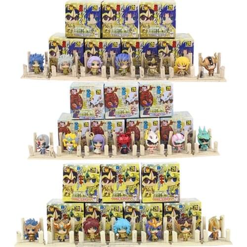 3 Styles 7Pcs/Set Saint Seiya PVC Action Figure Collectible Model Toys