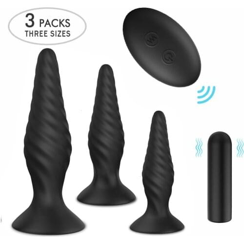 Butt Plug Anal Vibrator For Man Male Masturbator Remote Control Dildo Vibrator USB Rechargable 9 Modes Anal Sex Toys For Man Gay