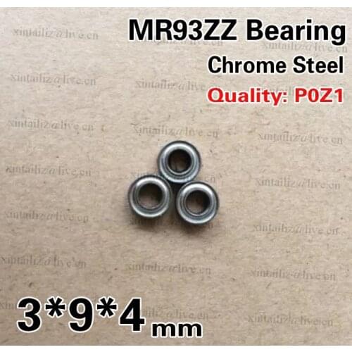 [CMMR93ZZ-P0]Free Shipping 10pcs 3mm*9mm*4mm micro convery ball bearing MR93zz furniture ball bearing