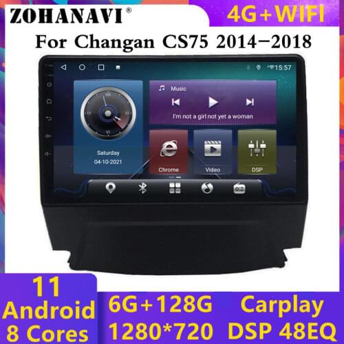 DSP ZOHANAVI 9inch Android 10.0 car Radio for Changan CS75 2018 2019 Car multimedia audio video player GPS navigation