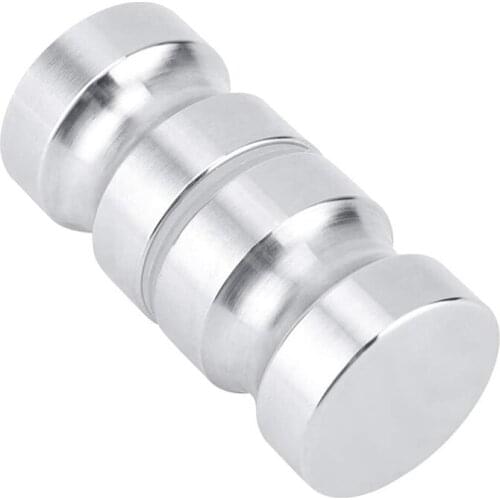 Double Sided Shower Glass Door Knob 304 Stainless Steel Door Knob Cabinet Handle For Furniture Hardware Accessories