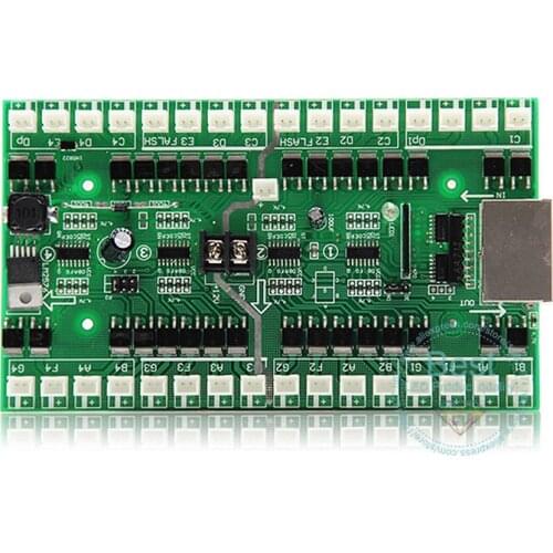 Driver card led digital number board four pcs numbers driver card used for Oil Station,High power,suitable for 18 inches or more