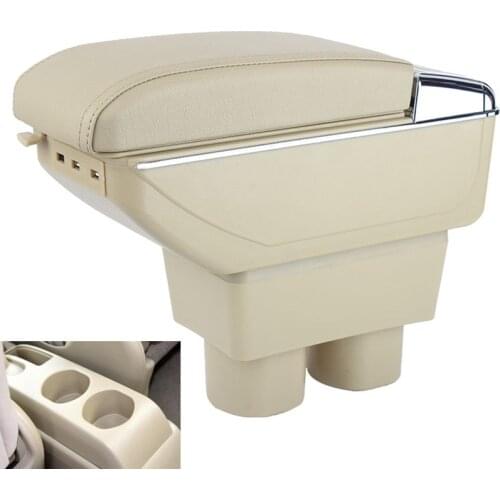 Leather Car Center Console Armrests Storage Box for Nissan Tiida Nissan Sylphy Sedan Free Shipping
